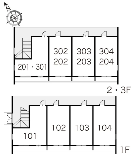 間取り配置図です。
