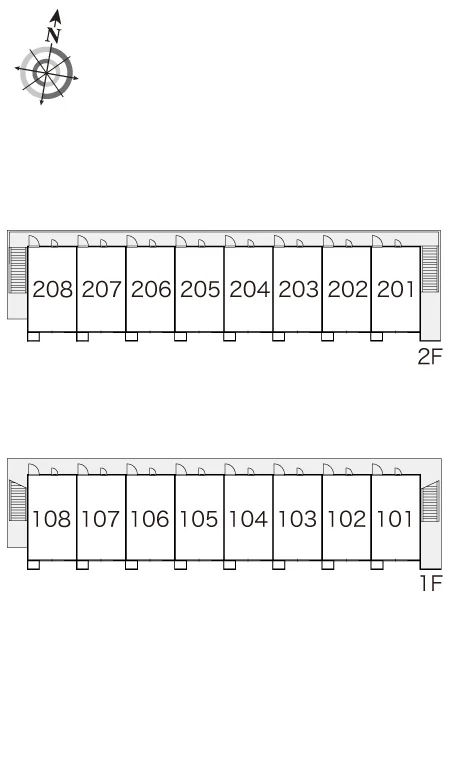 間取り配置図です。