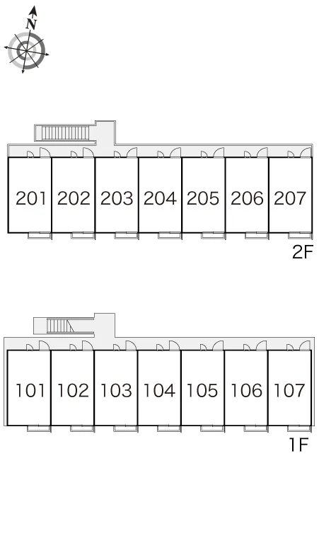 間取り配置図です。