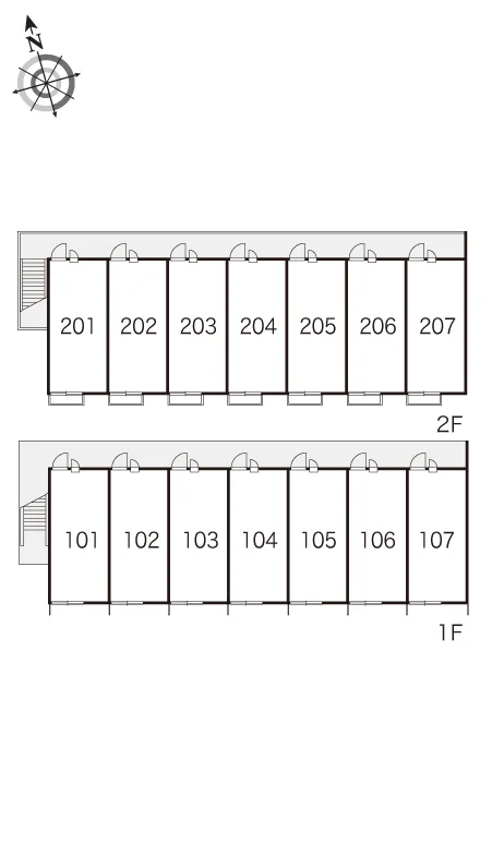 間取配置図です。