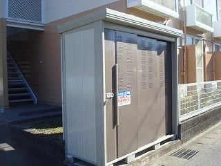 ゴミ庫です。