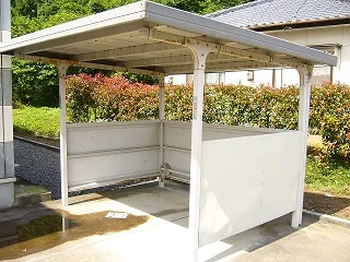 駐輪場です。