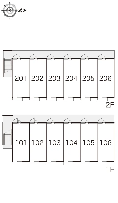 間取り配置図です。