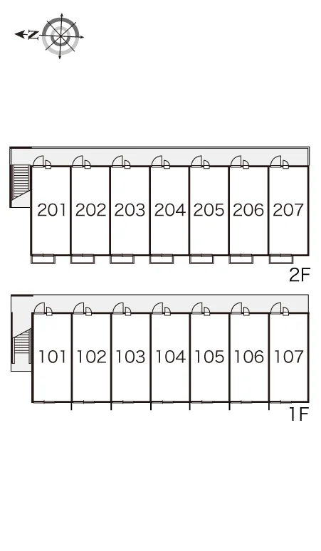 間取り配置図です。