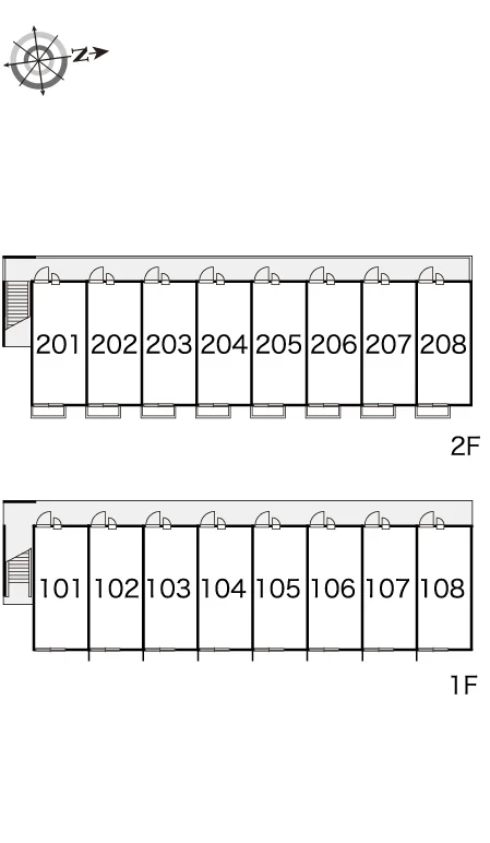 間取り配置図です。