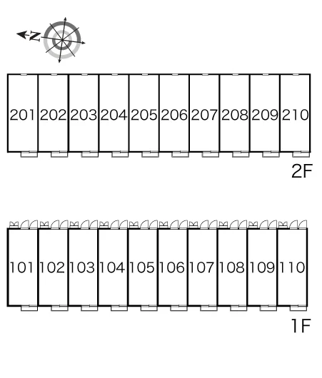 間取り配置図です。