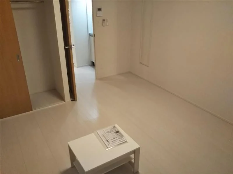 1Ｋなので居室兼寝室です。