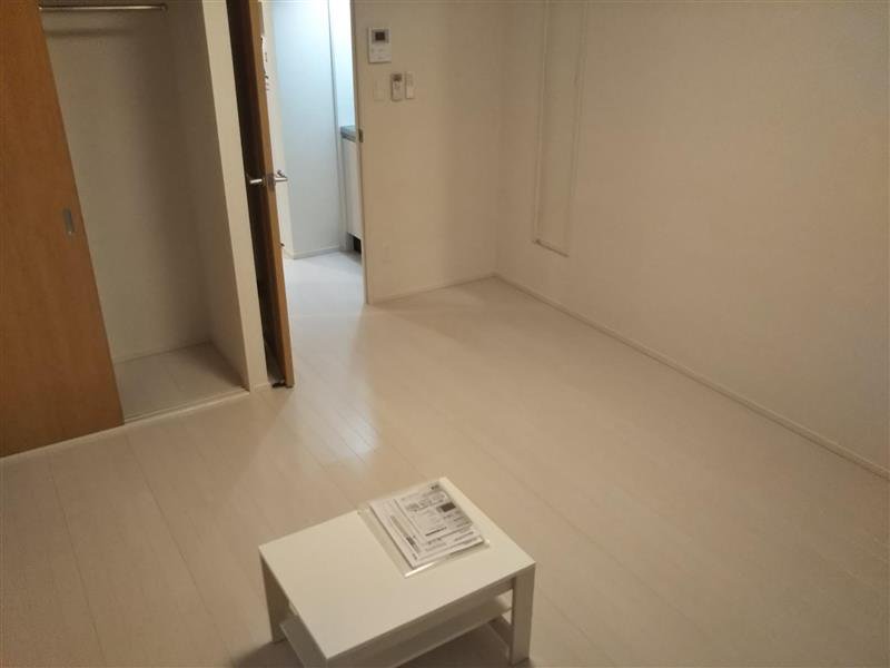 1Ｋなので居室兼寝室です。