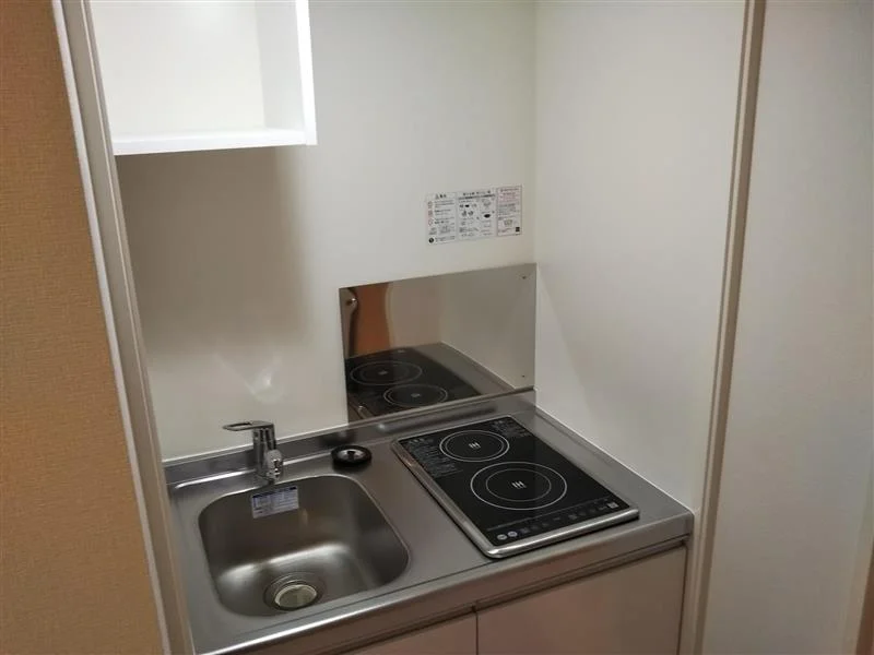 キッチンは２口コンロです。
