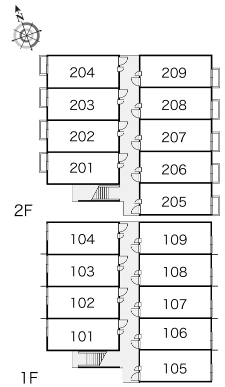 間取り配置図です。