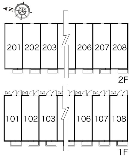 間取り配置図です。