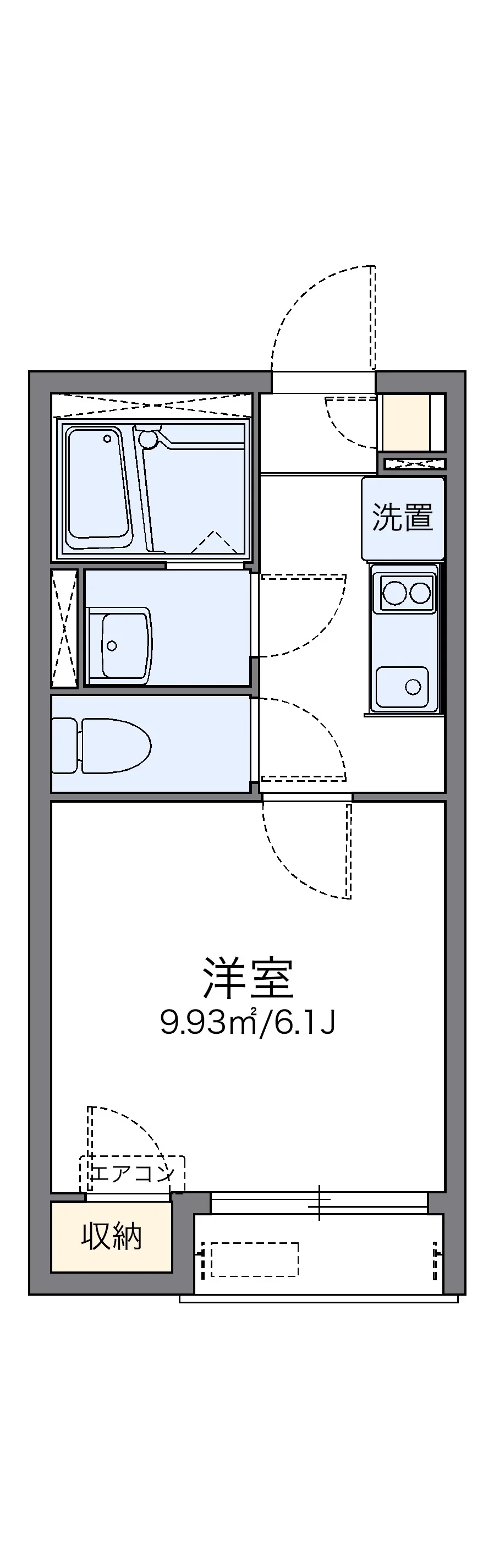 代表的な間取のため実際の間取とは異なる場合があります
