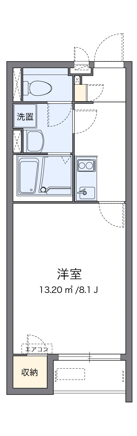 代表的な間取のため実際の間取とは異なる場合があります