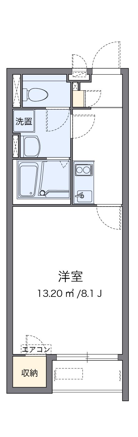 代表的な間取のため実際の間取とは異なる場合があります