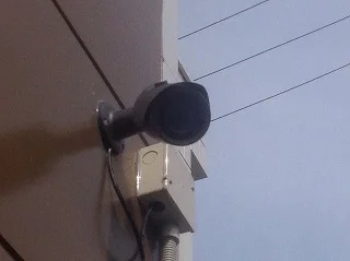 防犯カメラです。
