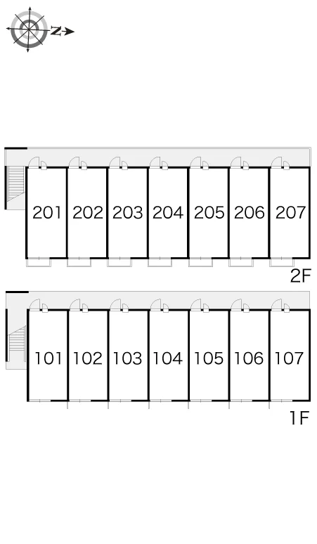 間取り配置図です。