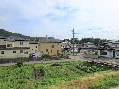 2階からのアングルです