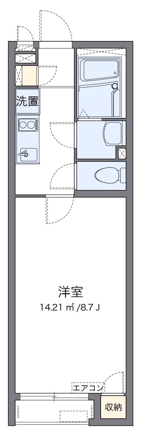 代表的な間取のため実際の間取とは異なる場合があります