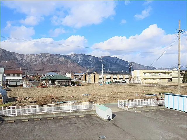 2階からのアングルです