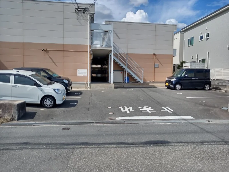 駐車場です。