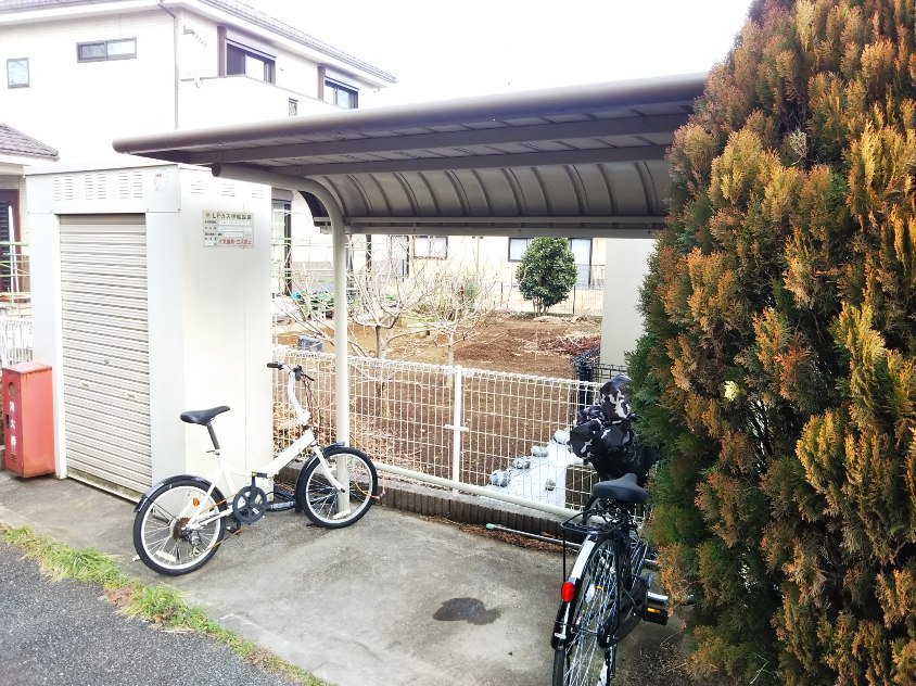 無料駐輪場完備です。
