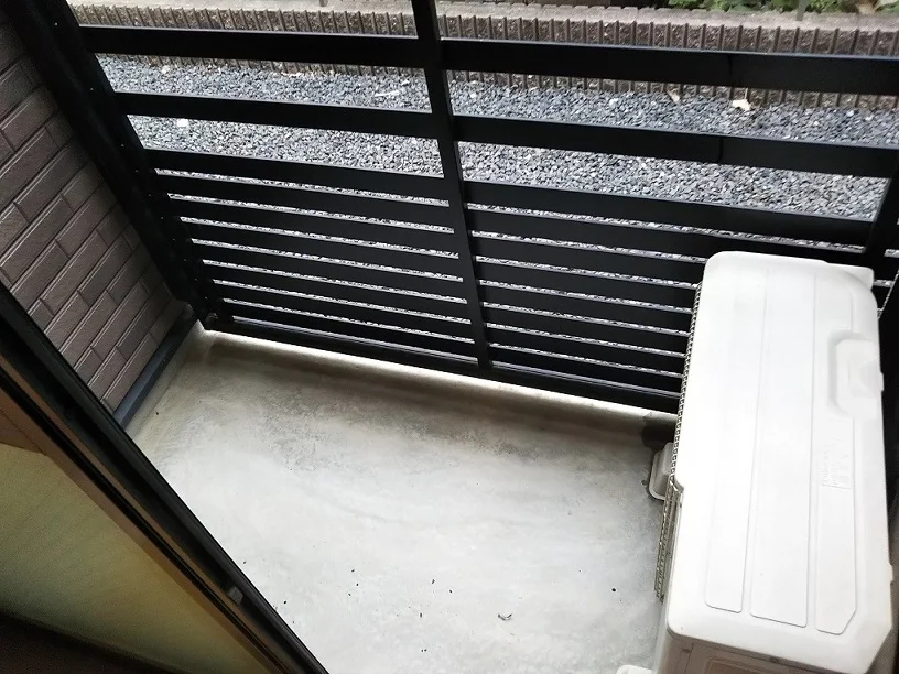 ※105号室ベランダ写真です。