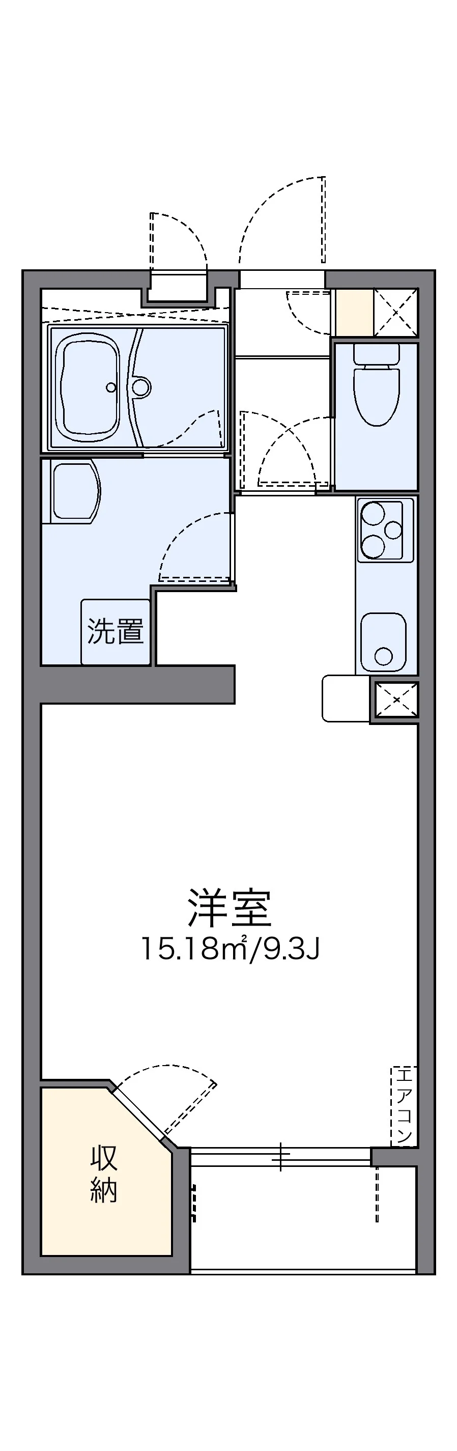 代表的な間取のため実際の間取とは異なる場合があります