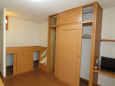 クローゼット、ベッド下収納あり