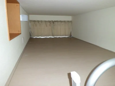 広々としたロフト。