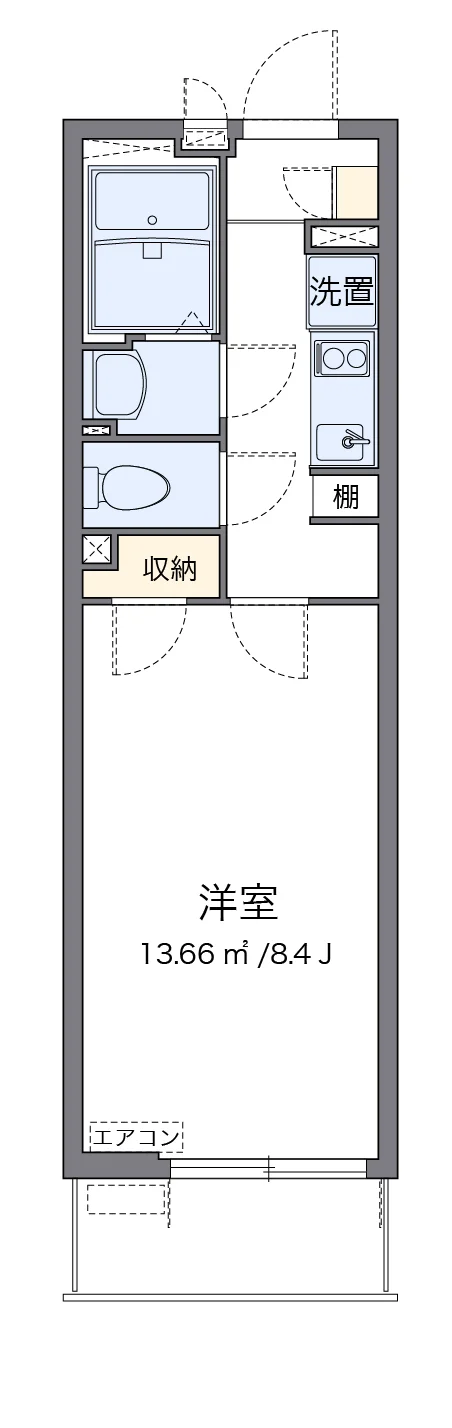 代表的な間取のため実際の間取とは異なる場合があります