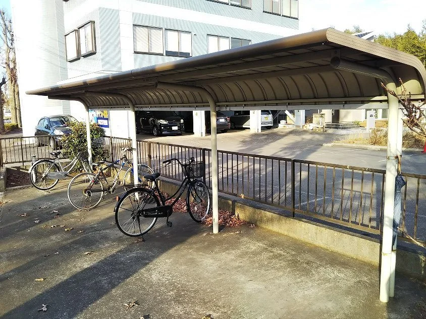 無料駐輪場完備です。