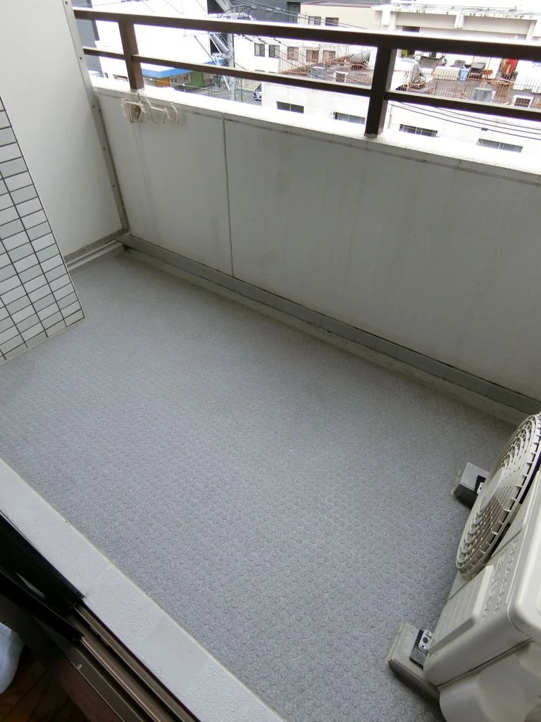 洗濯物が干せるバルコニー