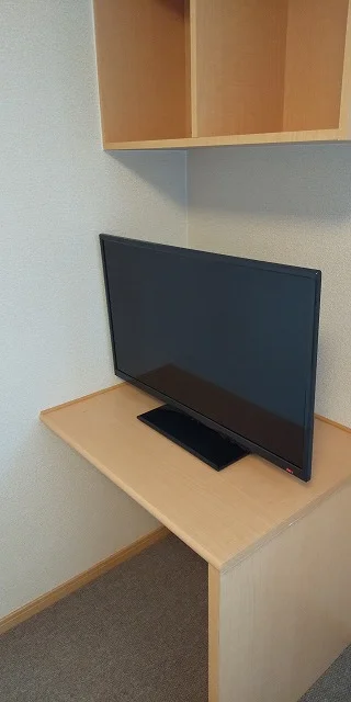 テレビ付きです。