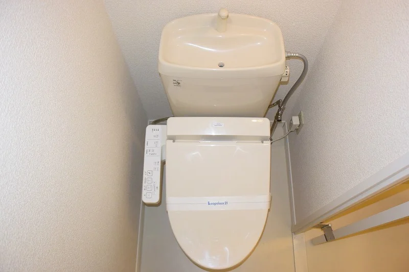 温水洗浄便座ですっきり♪