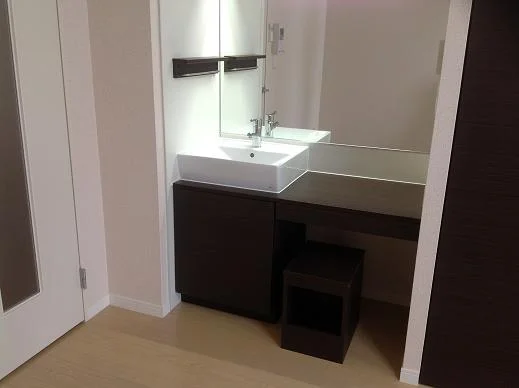 パウダースペース付き