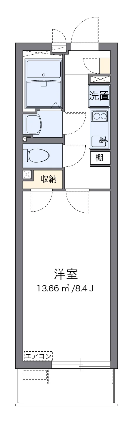 代表的な間取のため実際の間取とは異なる場合があります