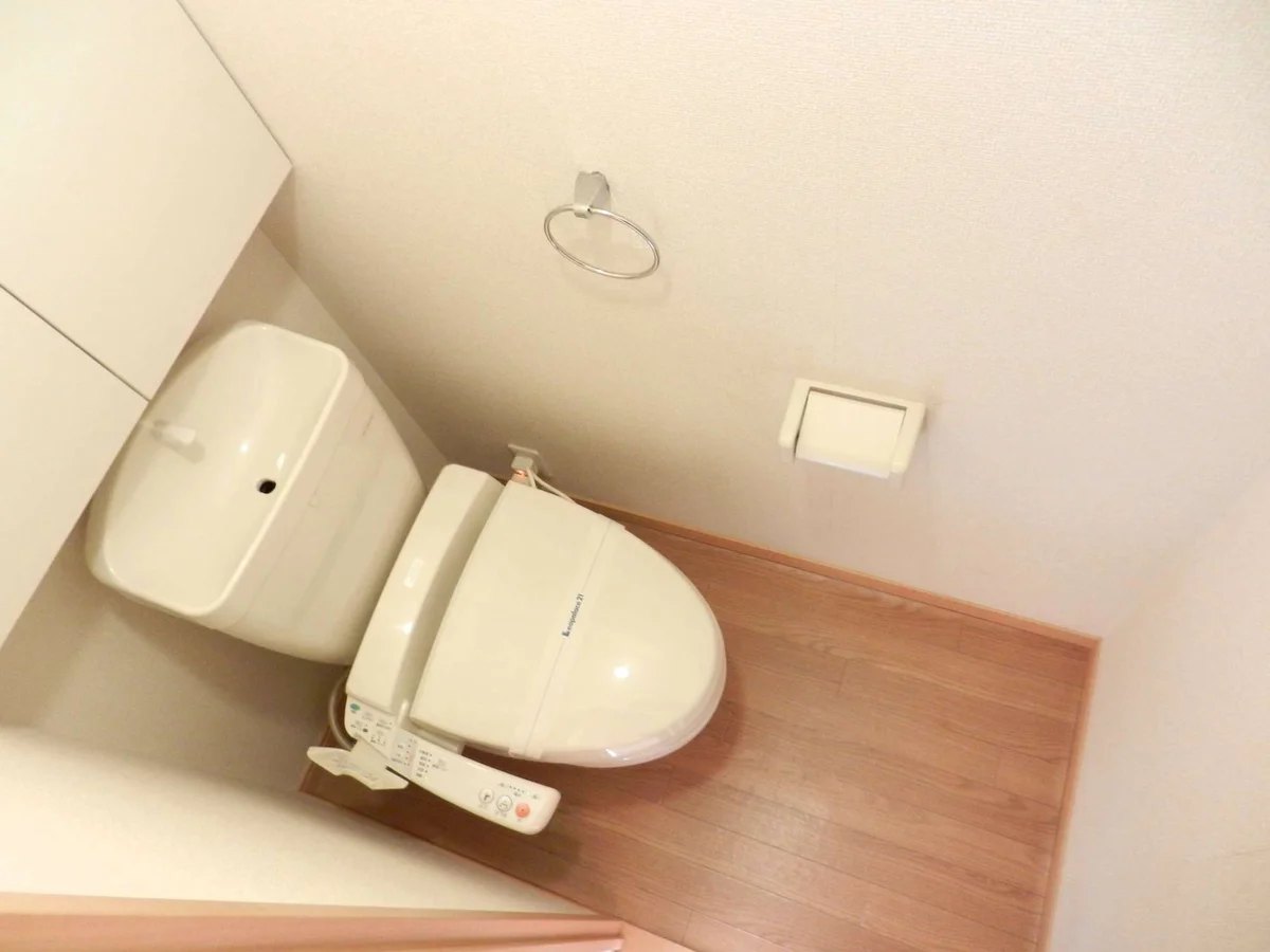 うれしい温水洗浄便座♪