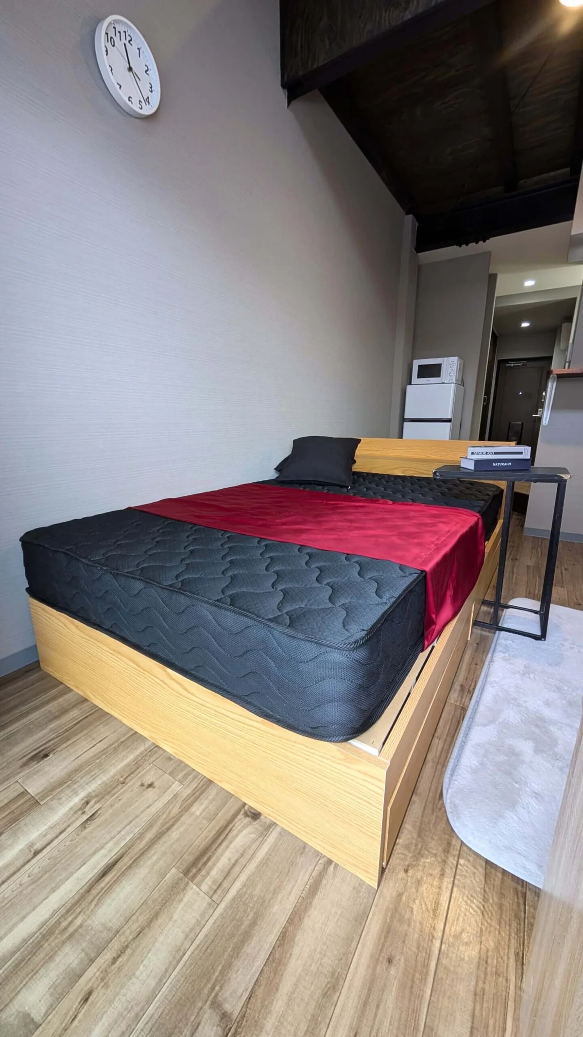 ふかふかセミダブルベッド♪よく寝れそう💤