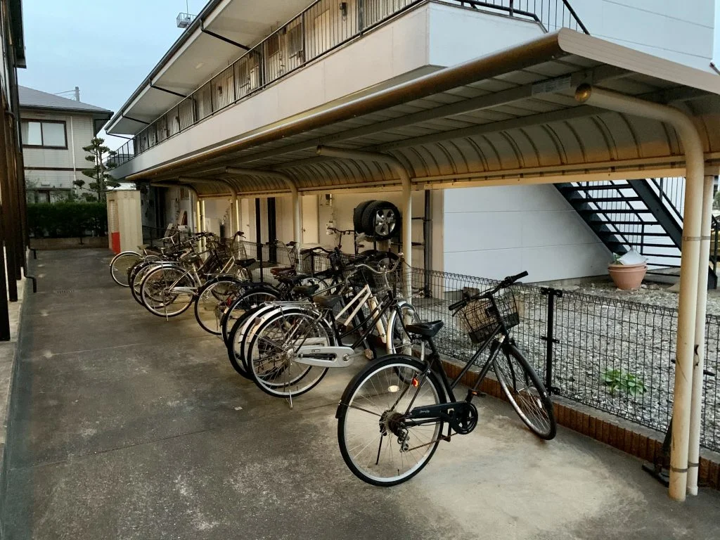 無料駐輪場完備です。