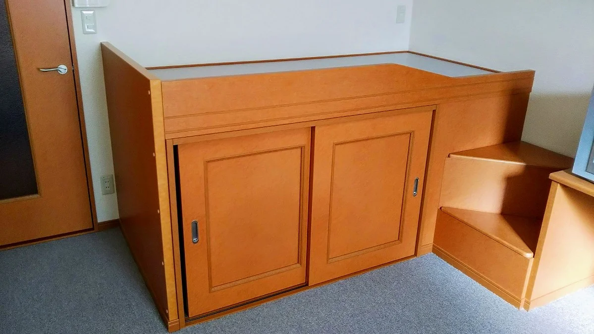 収納付きベット