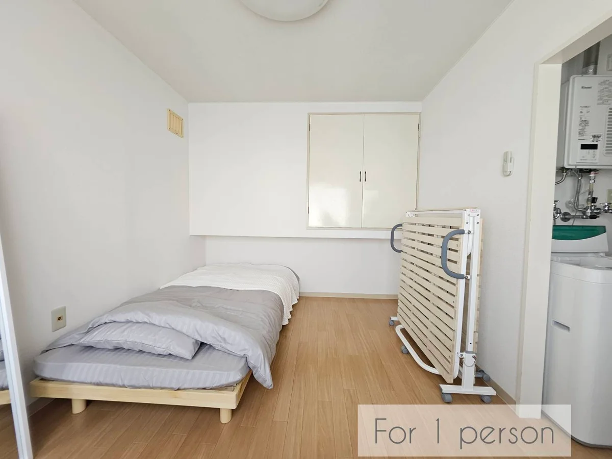 シーツ等の替えはご自身でご用意をお願いいたします