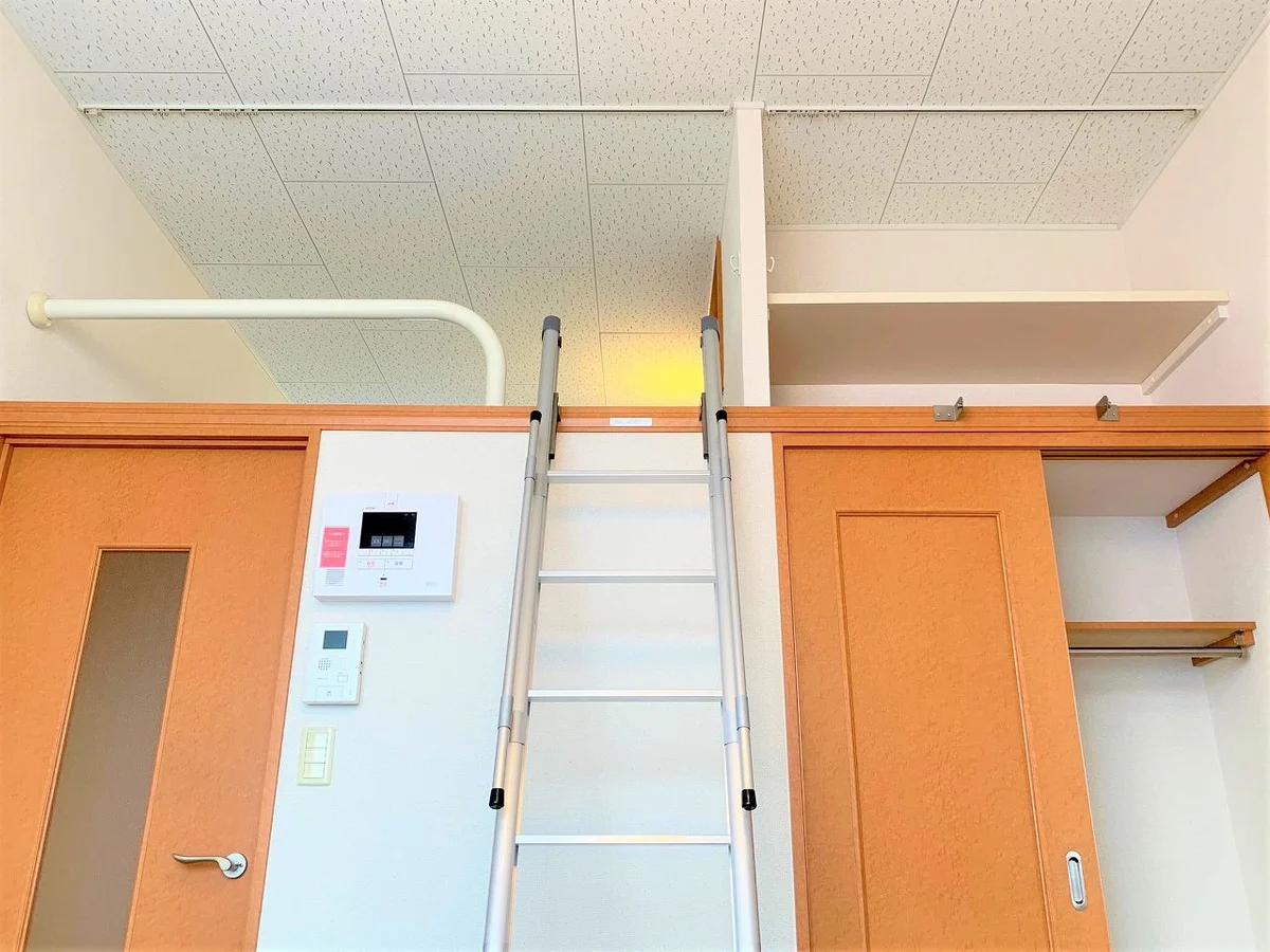 ロフト付きのお部屋です