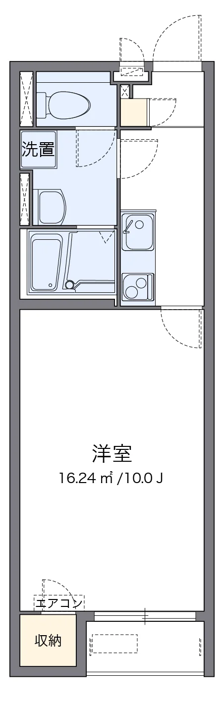 代表的な間取のため実際の間取とは異なる場合があります