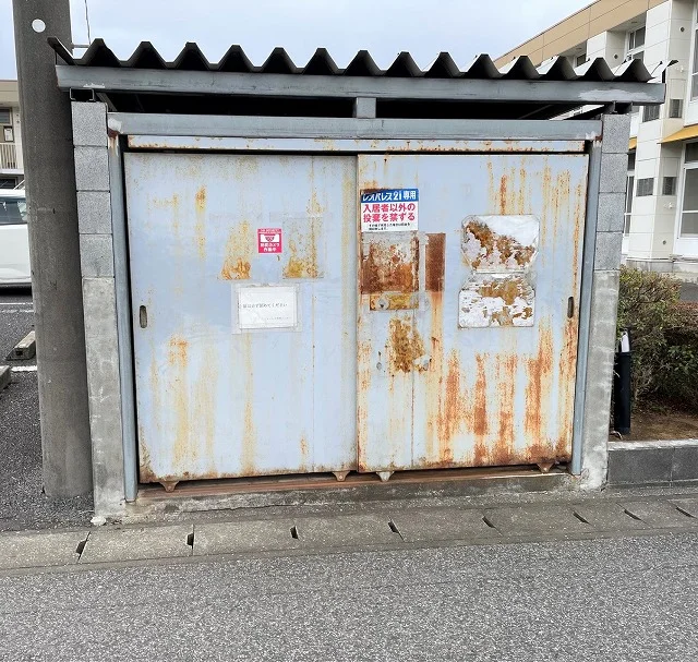 専用ごみ置き場