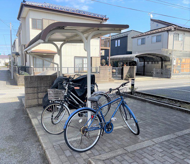 屋根付き駐輪場