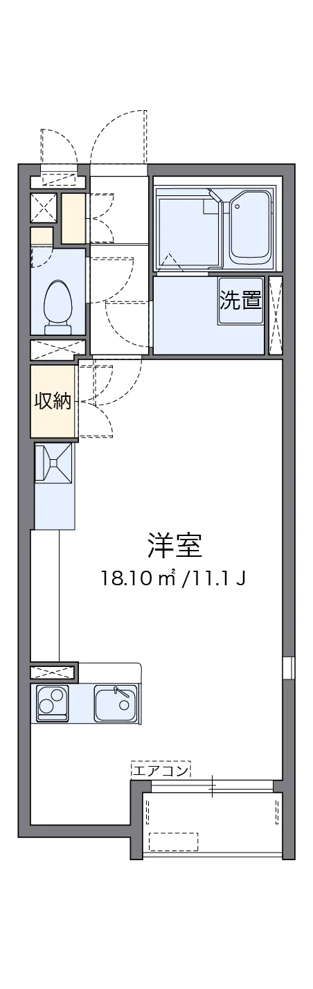 代表的な間取のため実際の間取とは異なる場合があります