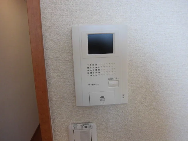 モニター付きインターフォン。
