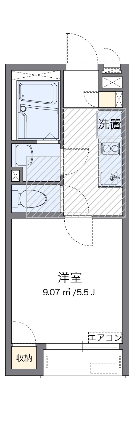 代表的な間取のため実際の間取とは異なる場合があります