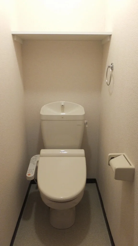 温水便座機能付き