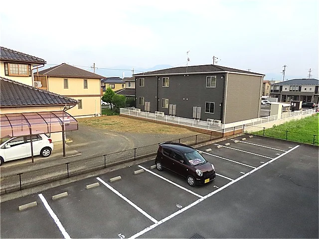 2階からのアングルです